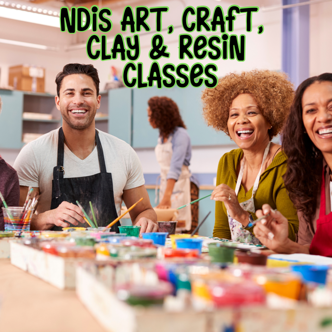 NDIS Art, Craft, Clay & Resin Classes