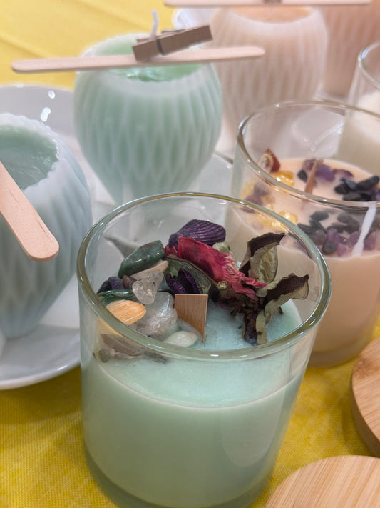 Emerald Candle Making/Wax Melts/Bath Salts Workshop 1st March *Deposit Only*