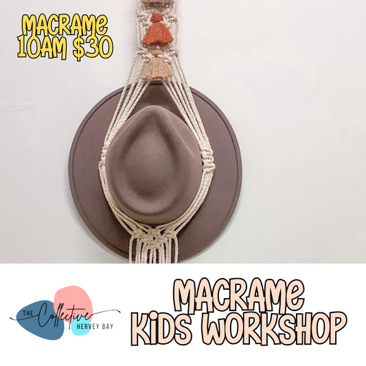 Kids Macramé Hat Hanger Workshop - 16th January 2025