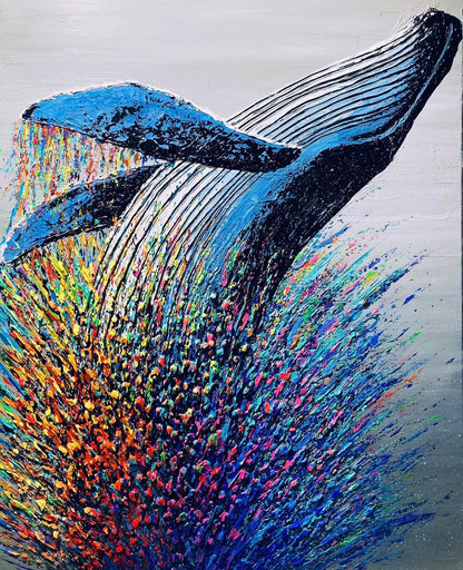 Paint & Sip textured whale @ Aqua Vue - 12th December 2024