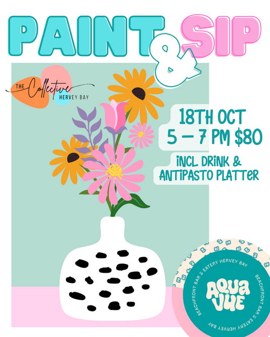 Paint & Sip Spring bunch@ Aqua Vue - 18th October 2024