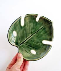 Leaves & cacti clay dishes - 8th June deposit only