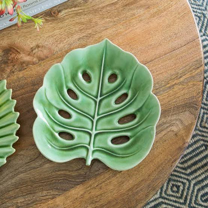 Leaves & cacti clay dishes - 8th June deposit only