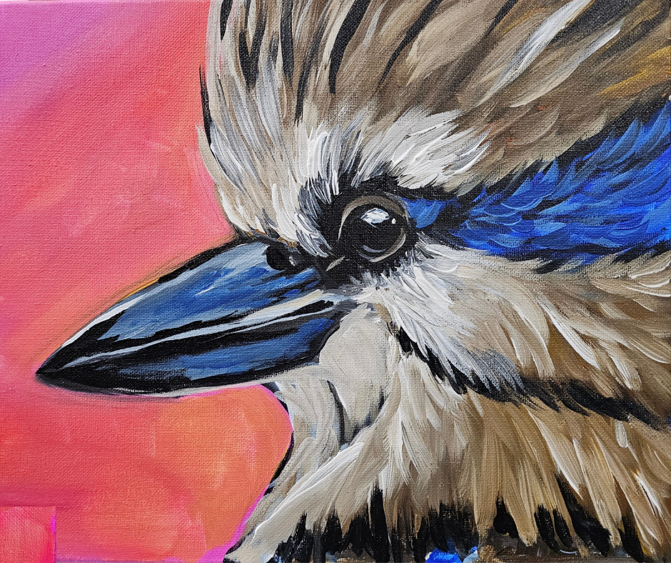 Acrylic Paint Kids Workshop Kookaburra- 24th January 2025